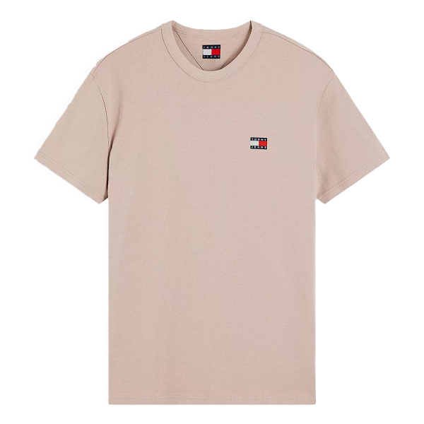 Tommy Hilfiger T-shirts Beige - T-shirt col rond et logo - M - Ref 36 €